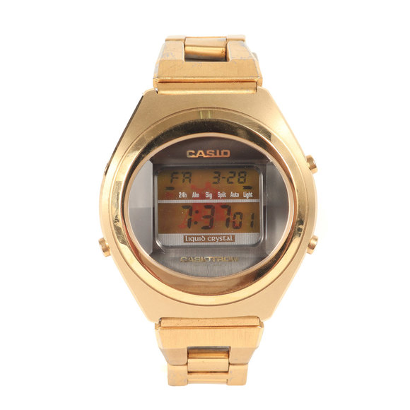 CASIO 90s ASTRONOX Casiotron Astronox Moon Gold Wristwatch,All Products : American Fashion Style Bags On Sale